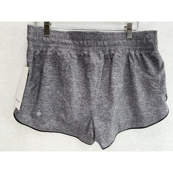 Lululemon Choose A Side Short 3" Size 12 NWT Reversible Gray Black - Picture 5 of 11
